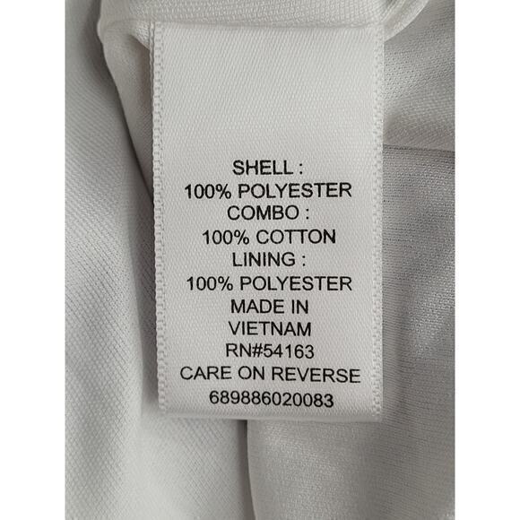 Elle Seersucker Striped Contrasting Trim Sleeveless Midi Fit n Flare Dress - Picture 12 of 14